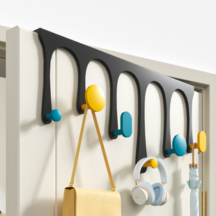 门后挂钩挂衣架免打孔门背后挂钩卧室浴室门上挂架门背式门上挂钩