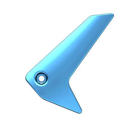 升仕ZT310-R1 X1 T1 V1 VX单摇臂 左侧牙盘链轮挡板 平叉装饰罩壳