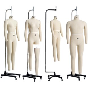 添工定制人台尺寸修改模特尺码半身立裁全身裁剪人台改尺寸模具