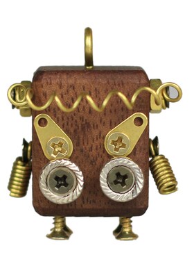 朋器小木块吊坠木工材料包 儿童团建创意解闷手工制作