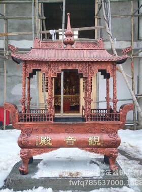 定制宗祠铜铁大香炉江西香炉厂家长方形香炉、铸造铁香炉