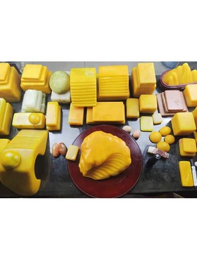 黄蜡石乌龟晒台发色养桥小青巴西龟草墨龟造景石南美鱼缸石头