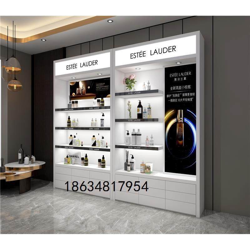 化妆品展示柜高柜台店铺样品货架烤漆货柜美容院护肤品产品柜定制,商业/办公家具,化妆品展柜,淘宝优惠券,粉丝福利购,淘宝优惠卷