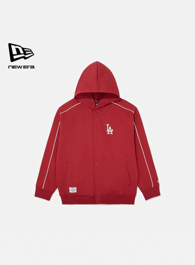 New Era纽亦华2026新款红色棒球服外套连帽运动夹克男女14905298