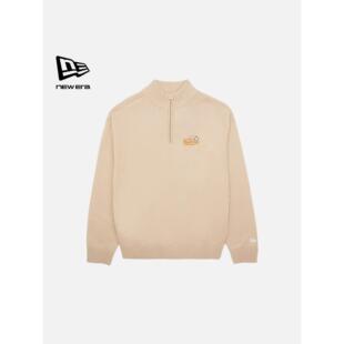 New Era纽亦华白敬亭同款2026新款半拉链毛衣针织套头衫14726722