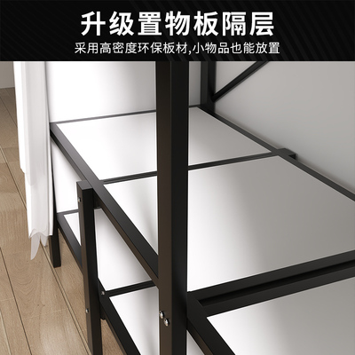 免安装衣柜家用卧室结实耐用布衣橱全钢架可折叠出租房用简易衣柜
