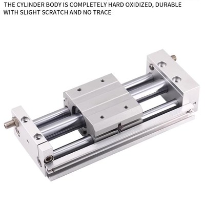 CY1S无杆气缸10/20/15/25/32/40-100/200/300/400/500Z带导轨MRU