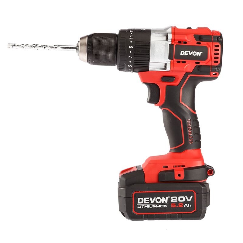 大有锂电手电钻无刷充电手枪钻工业级冲击钻电动工具5283