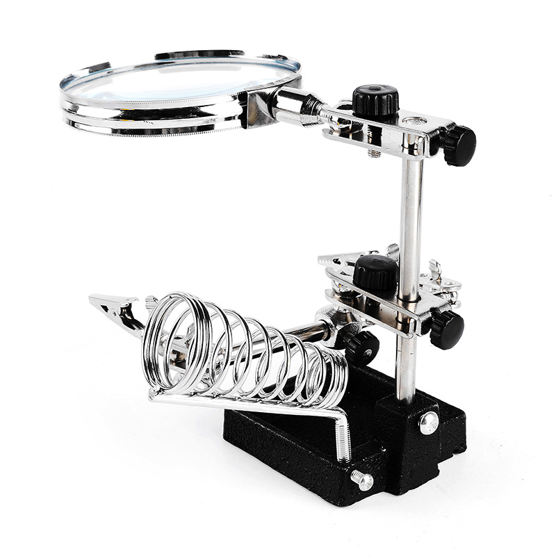 台式放大镜维修用放大镜焊台专用工作台1焊接高倍高1