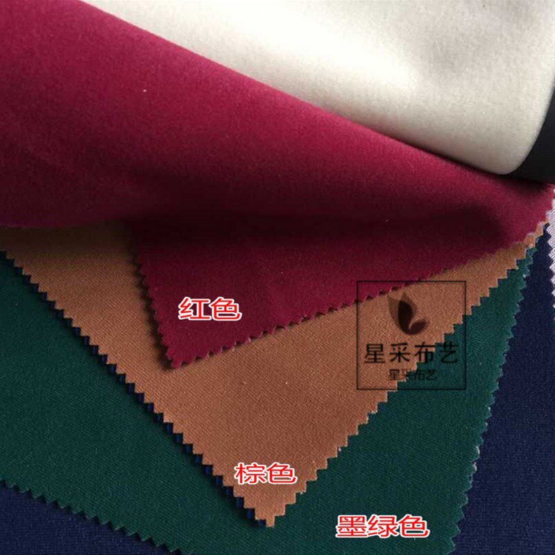 定制酒店会议加厚呢子布桌布方形墨绿色台呢布层复合台呢桌布