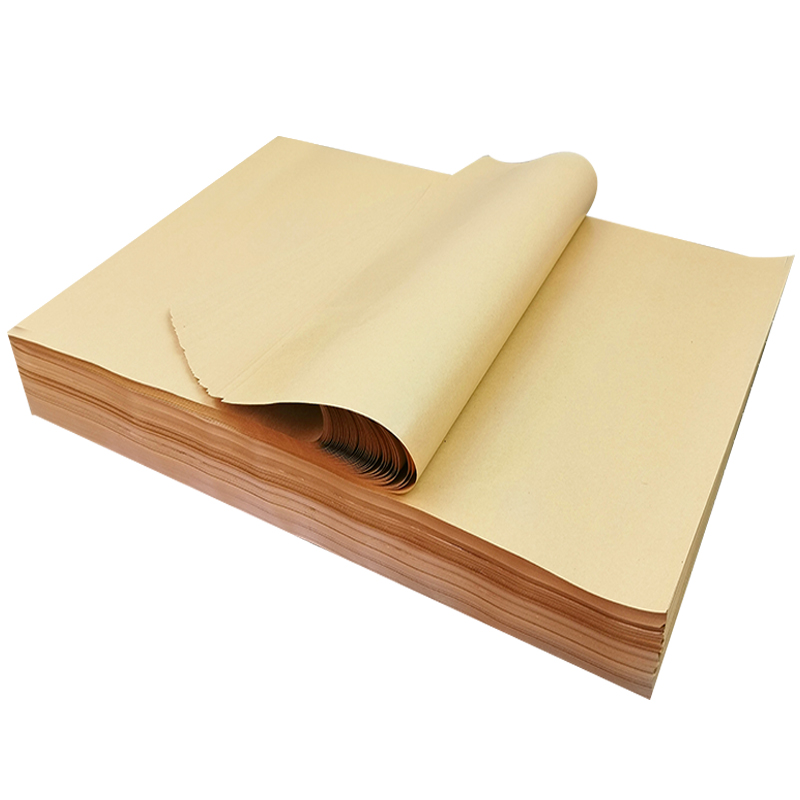 烤鸭烧鸡熟食包装纸覆膜淋膜牛皮纸手抓海鲜防水防油餐盘垫盘纸