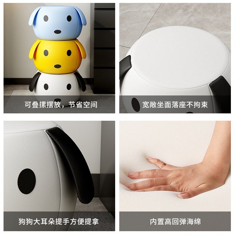 小家用矮凳客厅小板凳儿童坐垫结实换鞋凳久坐累沙发凳墩子,住宅家具,矮凳,淘宝优惠券,粉丝福利购,淘宝优惠卷