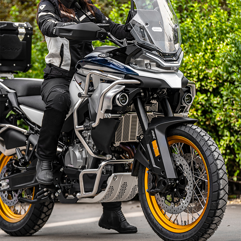 GDV适用春风0MT护杠改装保险杆不锈钢专业新款水箱护网