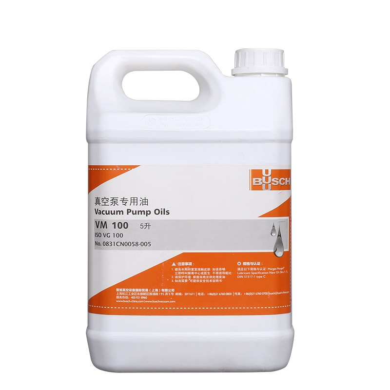 BUCH德国普旭真空泵油VM100润滑合成油VC100专用油保养芯