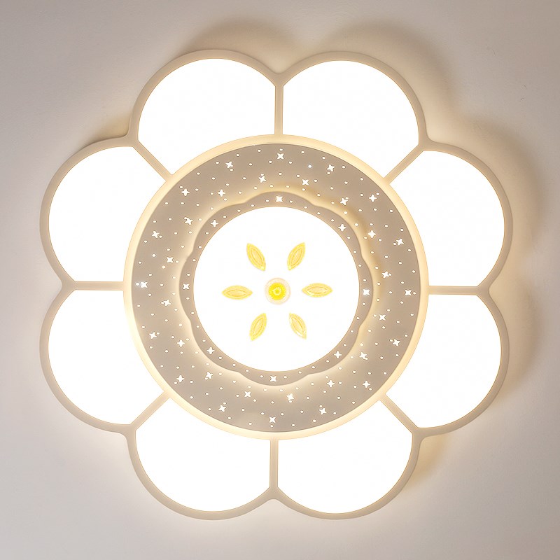 新款灯2024年吸顶灯大客厅家用简约年圆形大灯大气花型LED现代灯