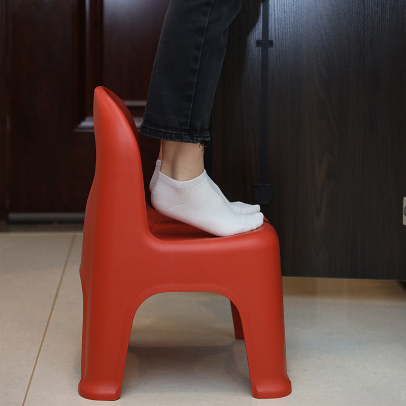 振兴子靠背塑料幼儿园靠背椅宝宝小大板凳