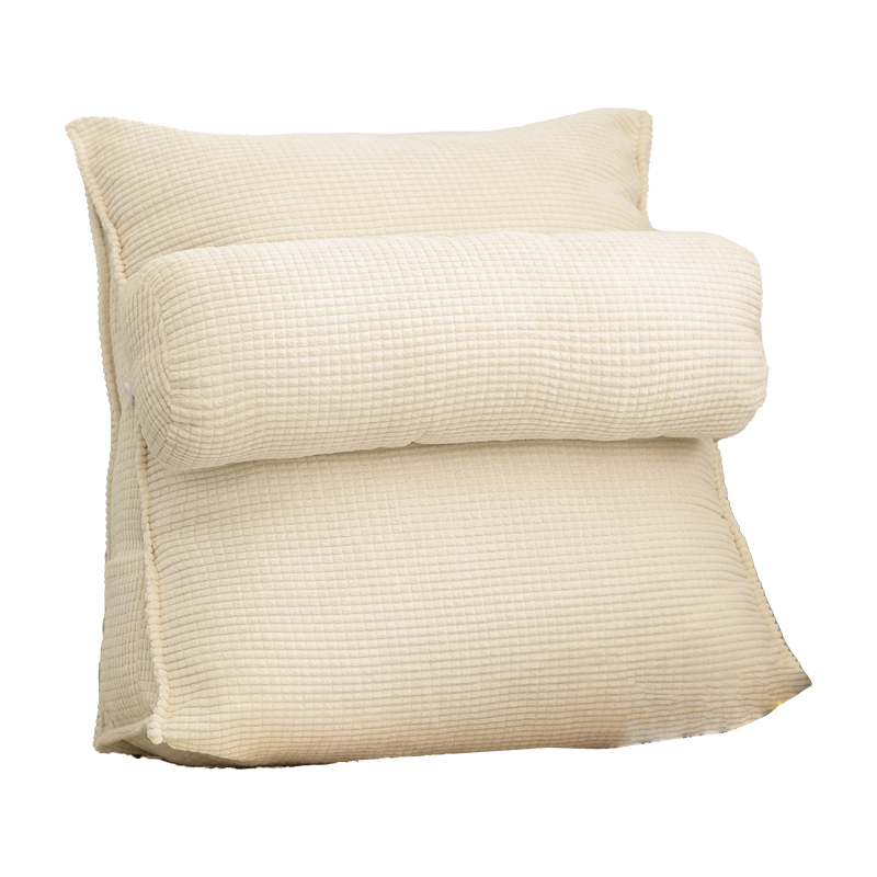 22新款 靠枕床头护颈护腰大靠背沙发靠垫床上抱枕可拆洗