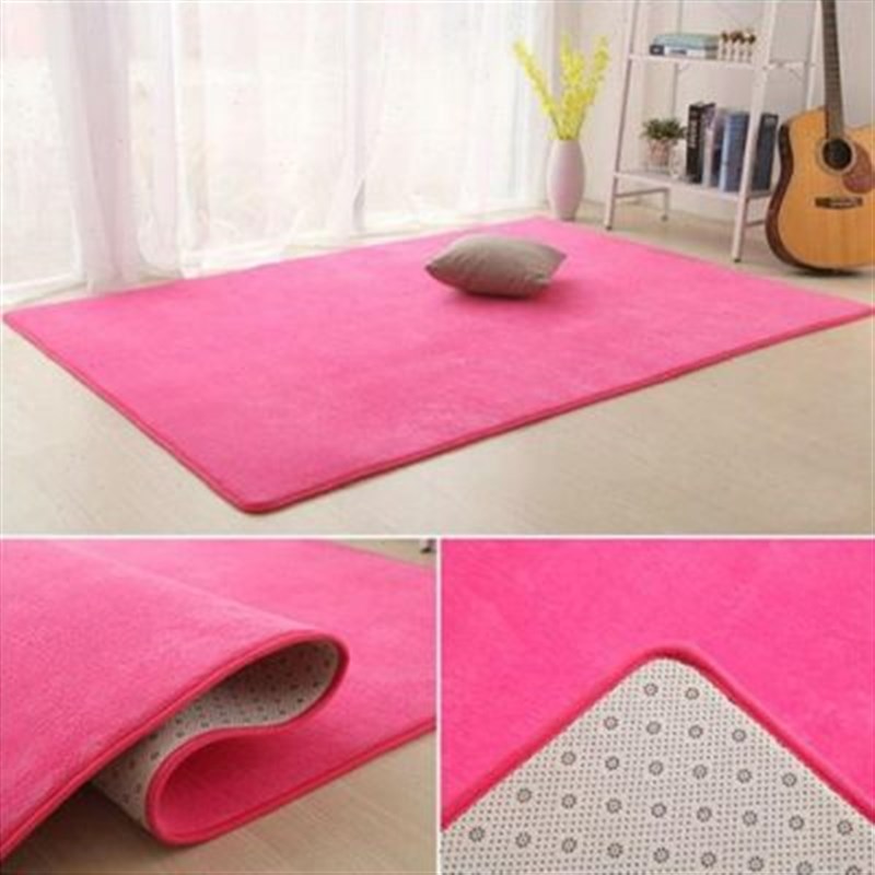 客厅地垫毛绒房间卧室床边毯满铺儿童宝宝爬行垫沙发加厚家用