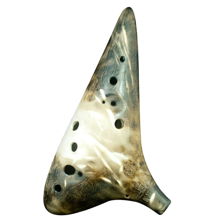 【三满】陶笛 12孔 af 送6孔 初学专业均可 中音F调 可指导吹奏