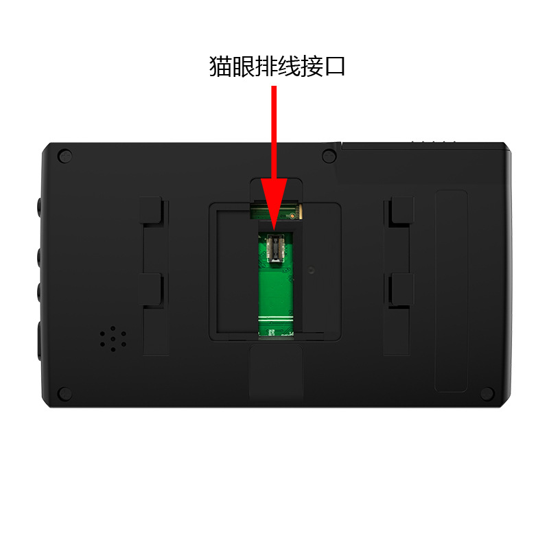 夜视移动侦测可视门铃门镜二合一高清抓拍防背光大屏电子猫眼防盗