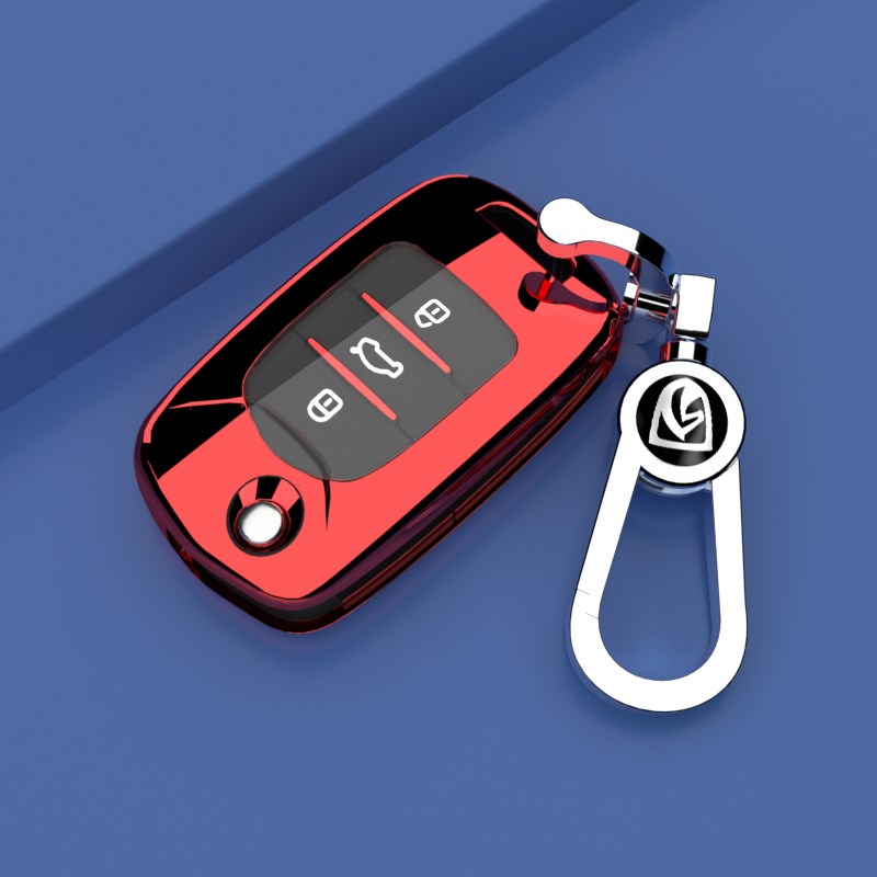 2款宝骏钥匙专用手动7座EP型专用保护扣壳高端男女车包