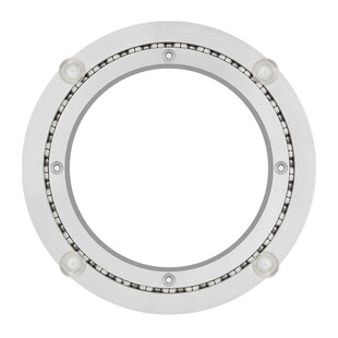 餐桌转盘底座轴承铝合金大理石实木玻璃圆桌面旋转轨道