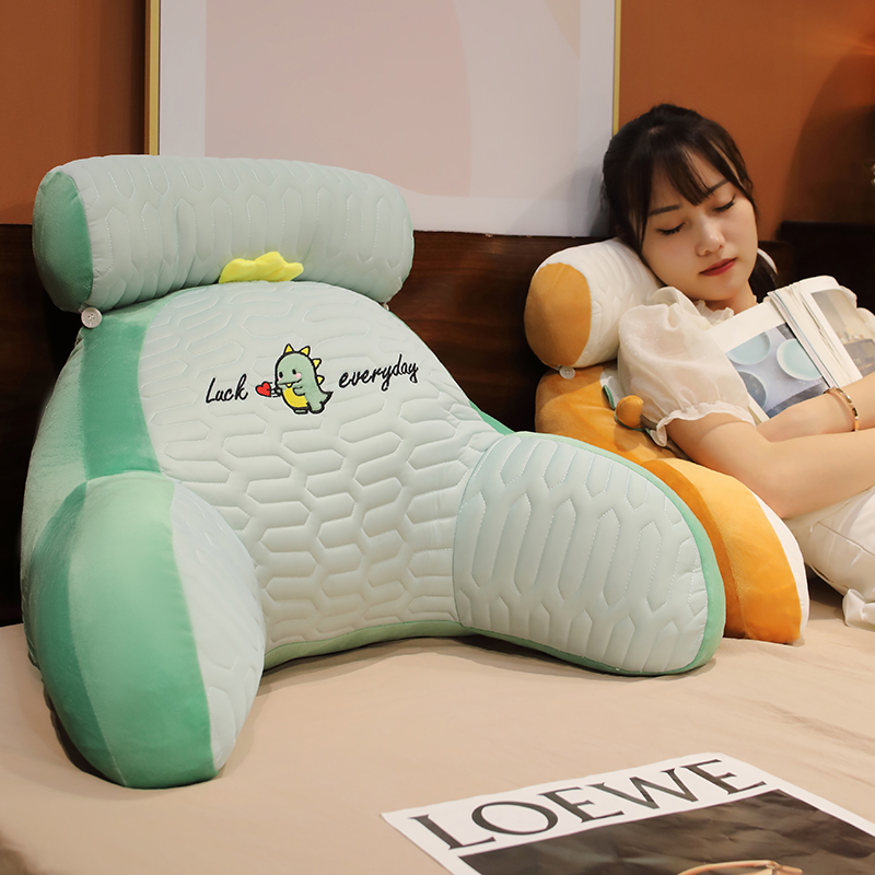 床头靠垫软包床h上靠枕大靠背垫抱枕女生睡觉沙发护腰靠枕宿舍女