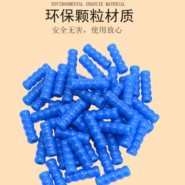 跳绳硬竹节专业花样式珠节防磨损环保高耐寒 耐摔大小珠散装配件