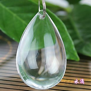 水晶珠帘吊坠水滴吊坠灯饰球砖石球水晶珠帘门帘玻璃吊灯球