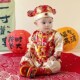 秋款 一周岁套装 抓周礼服男宝婴儿百日宴宝宝周岁礼服男唐装 新中式