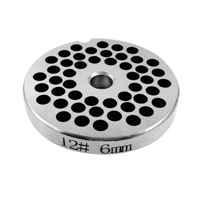 12型绞肉机刀片不锈钢十字刀头孔板篦子筛网 128商用绞馅配件商用