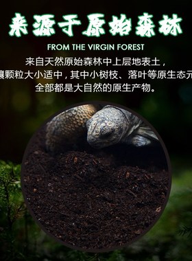 SuperRep爬宠垫材森林土爬虫陆龟箱雨林蛙蜥蜴饲养盒无菌吸味降解