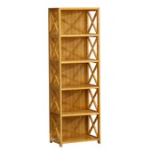 包邮 百山九川竹书柜自由组合柜子中式 书橱书架儿童储物连体书桌柜