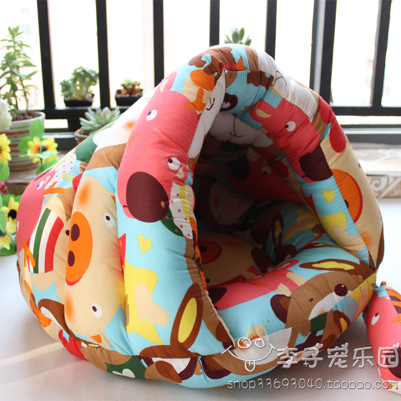 宠物窝泰迪小狗窝宠物睡袋汉堡窝蒙古包猫睡袋吉娃娃保暖棉窝包邮