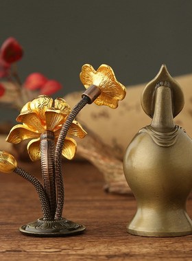 朵玛食子酥油花藏传供具用品密宗法器尼泊尔仿古工艺佛前八供摆件