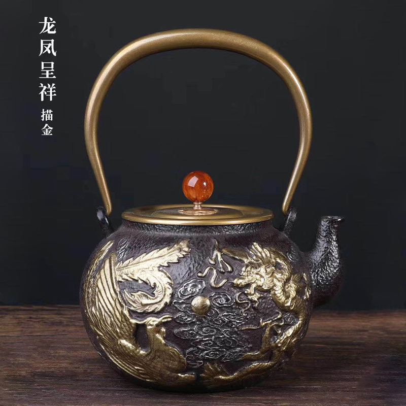 家用电陶炉专用壶煮茶炉玻璃壶铁壶烧水壶煮茶壶泡茶壶蒸茶壶
