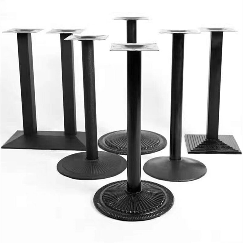 桌架桌脚铸铁餐桌脚餐台脚桌腿铁艺脚架子桌支架吧台脚高度定制