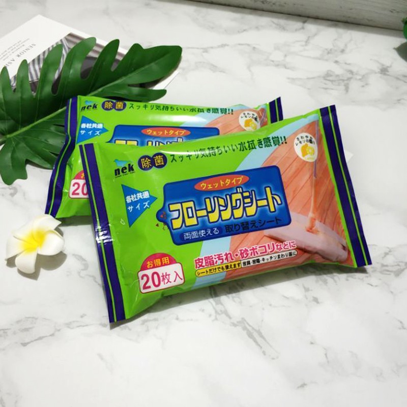 木头熊160片8袋组合装地板拖地湿巾加厚拖地擦家具宠物清洁湿纸巾