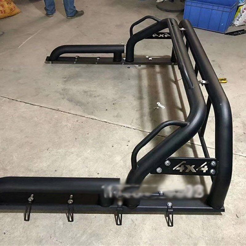 长城7龙门架改装长城炮皮卡车后斗防滚防翻架货箱架踏板