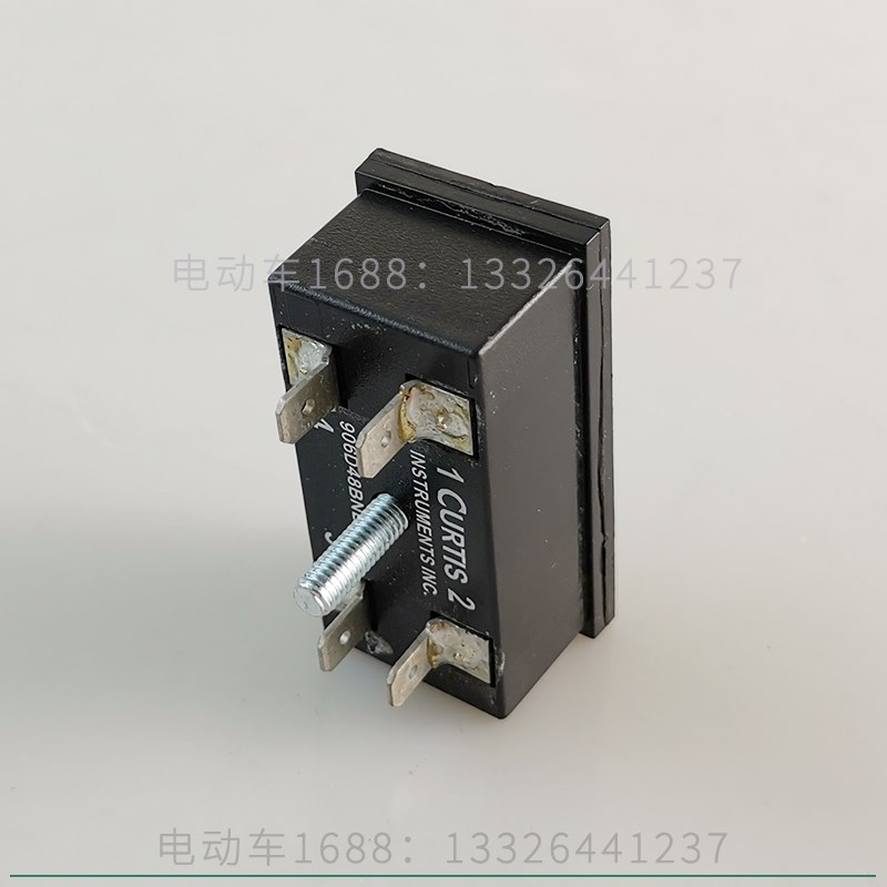 电动观光车电量表8V竖向安装 车巡逻车电量表电量显示表