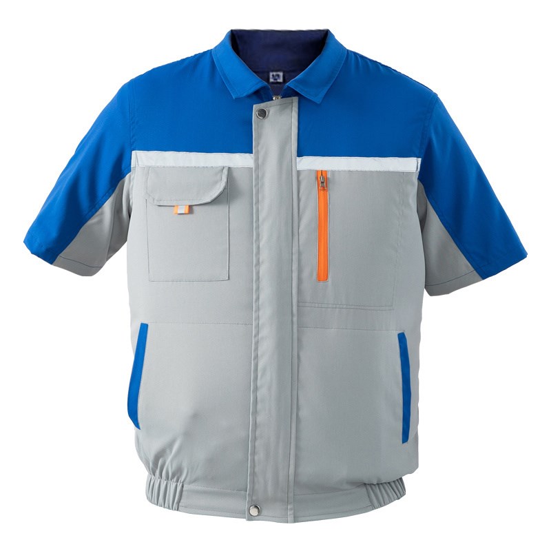 【短袖】夏季降温空调服男女款带风扇的衣服充电户外工人地工作服