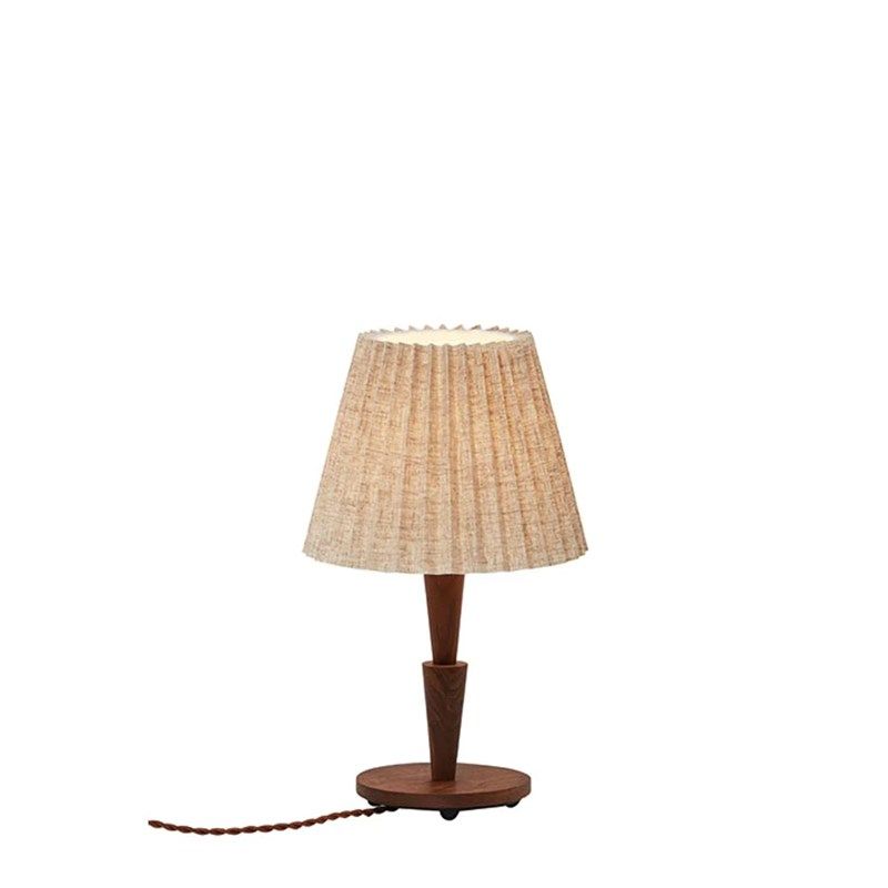 日式台灯简约侘寂风复古卧室民宿木质布艺装饰温馨中式床头灯,家装灯饰光源,装饰台灯,淘宝优惠券,粉丝福利购,淘宝优惠卷