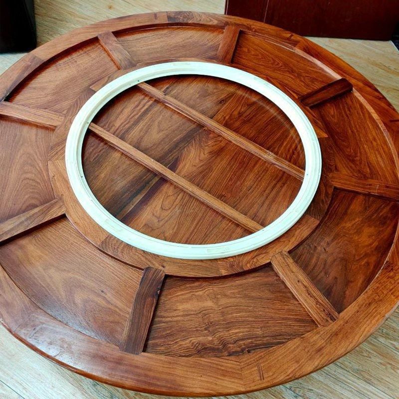 餐桌转盘塑料转盘底座圆桌转盘转芯大理石玻璃转盘家用桌面旋转盘