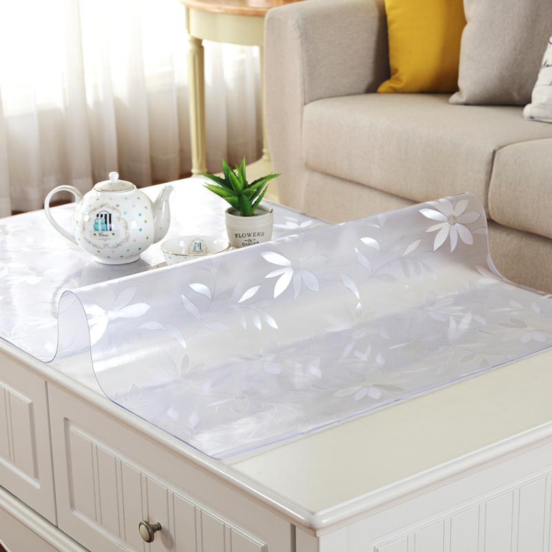 pvc茶几桌布防水防烫防油免洗正长方形软玻璃餐桌垫书桌面保护膜