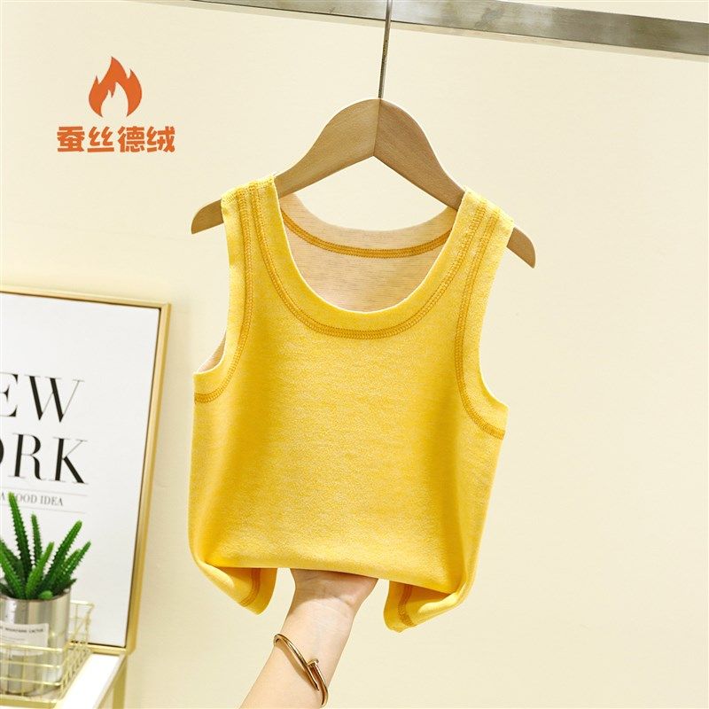 儿童德绒保暖背心秋冬内穿男孩马甲加绒打底衫女童宝宝无袖内衣,童装/婴儿装/亲子装,背心吊带,淘宝优惠券,粉丝福利购,淘宝优惠卷