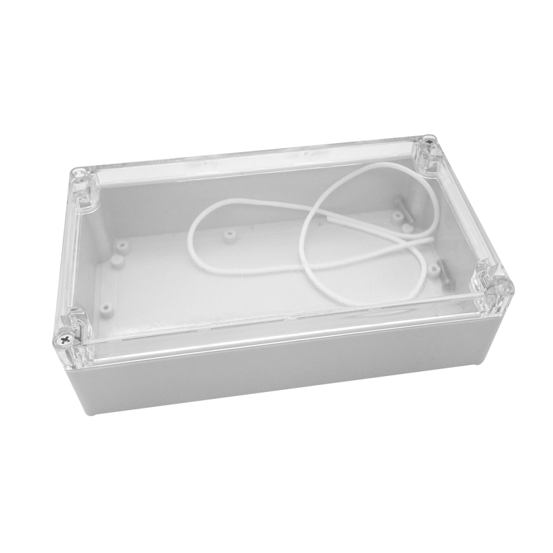 200*120*56mm 防水接线盒 F1-3T低盖透明塑料外壳 仪表机箱可定制