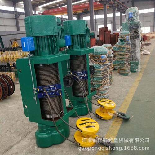 CD1MD1单双速起重冶金钢丝绳电动葫芦耐酸碱加长电动葫芦悬挂式