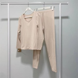 浪漫春天内衣女新款冬季舒适贴身保暖防寒棉毛衫秋衣秋裤56040117