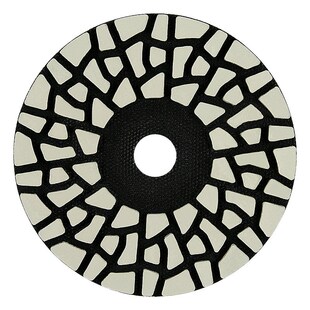 子拓四步干磨片石材抛光大理石台面墙面翻新镜面干抛角磨机打磨片