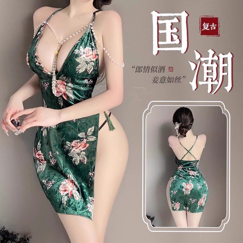 成熟御姐荡领短裙反差止步a字涩谷超级好看的连衣裙风情万种套装